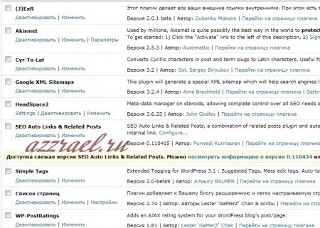 Плагины установленные на buduhud.ru Плагины установленные на buduhud.ru