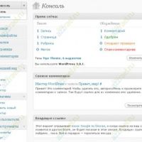 Легкая оптимизация админки WordPress.
