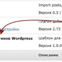 Создание плагина Wordpress. Готовый шаблон..
