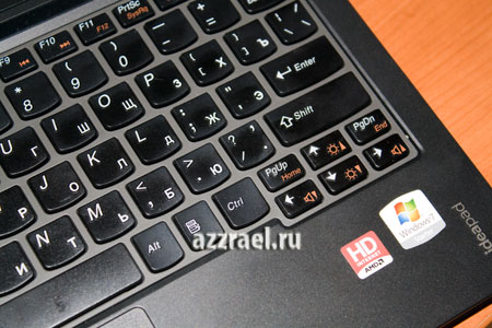Lenovo S205 клавиатура